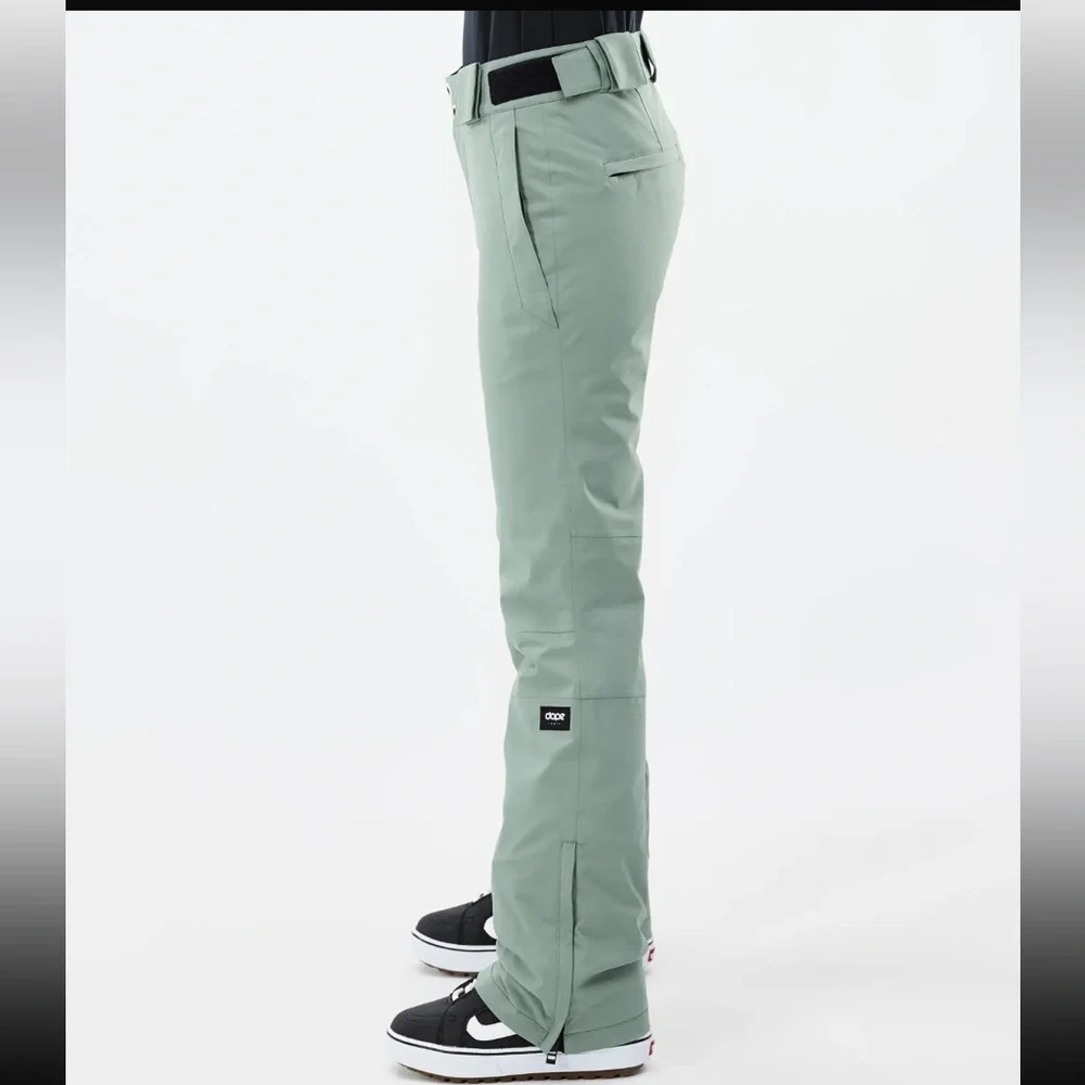 DOPE Con W Snowboard Pants Women Faded Green - Picture 2 of 5